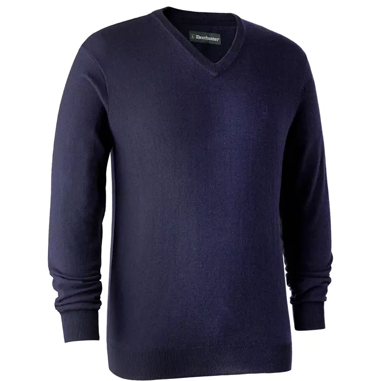 Deerhunter Kingston Strickpullover, Dark Blue, Herren 3 Deerhunter Kingston Strickpullover, Dark Blue, Herren – Bild 3