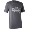 Deerhunter Ceder T-Shirt, Iron Melange, Herren