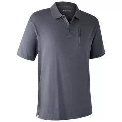 Deerhunter Larch Poloshirt, Iron Melange, Herren