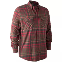 Deerhunter Marvin Flanellhemd, Orange Checked, Herren