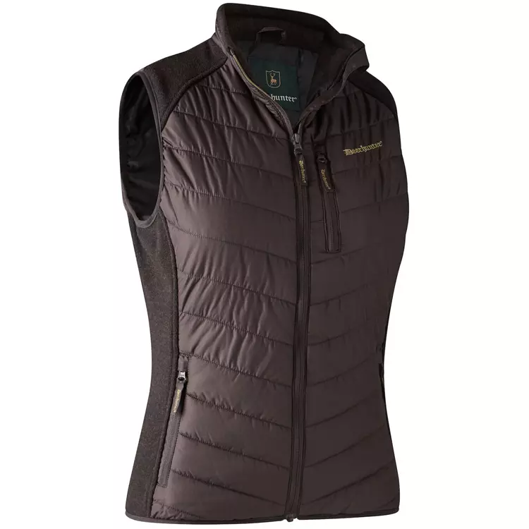Deerhunter Lady Caroline Wattierte Damenweste, Dark Blue 2 Deerhunter Lady Caroline Wattierte Damenweste, Dark Blue – Bild 2