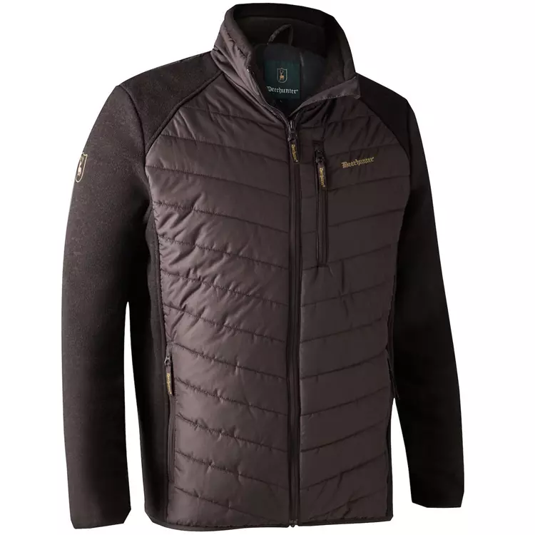 Deerhunter Moor Steppjacke Mit Strick, Dark Blue, Herren 4 Deerhunter Moor Steppjacke Mit Strick, Dark Blue, Herren – Bild 4